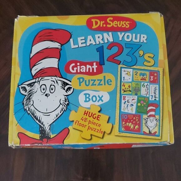 DR SUESS COLLECTIBLE FLOOR PUZZLE - Picture 1 of 6